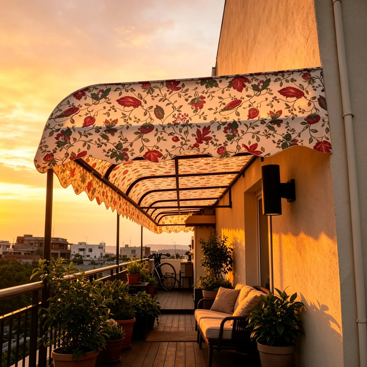 Fiber Shades For Balcony