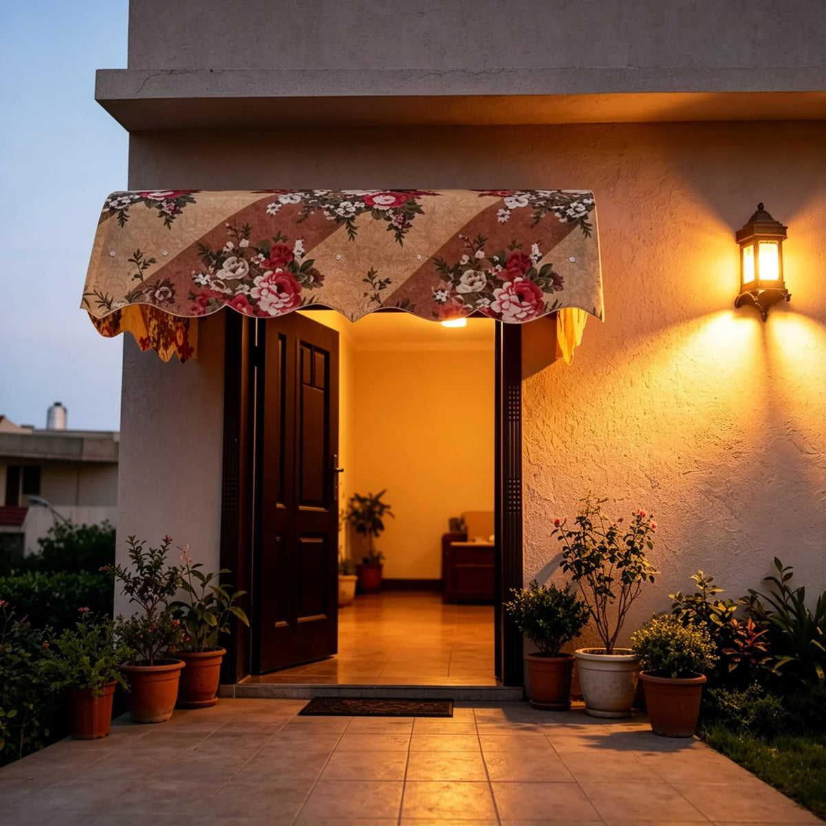 Fiber Shades for Doors