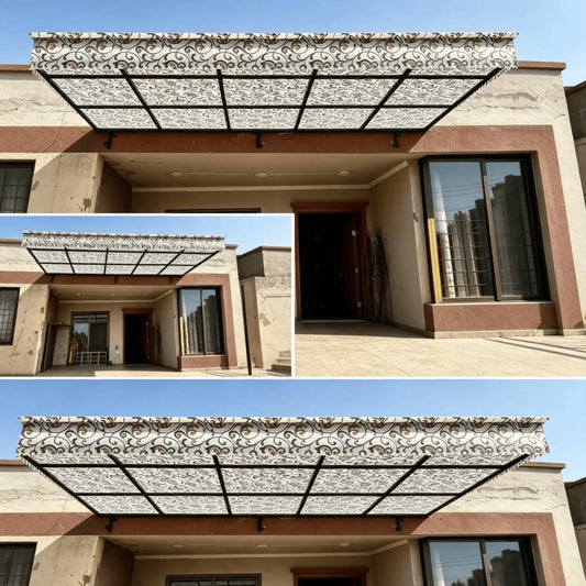 Rainproof Fiber Overhead Shade for Town /Homes