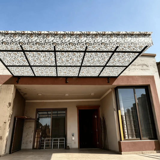Rainproof Fiber Overhead Shade for Town /Homes